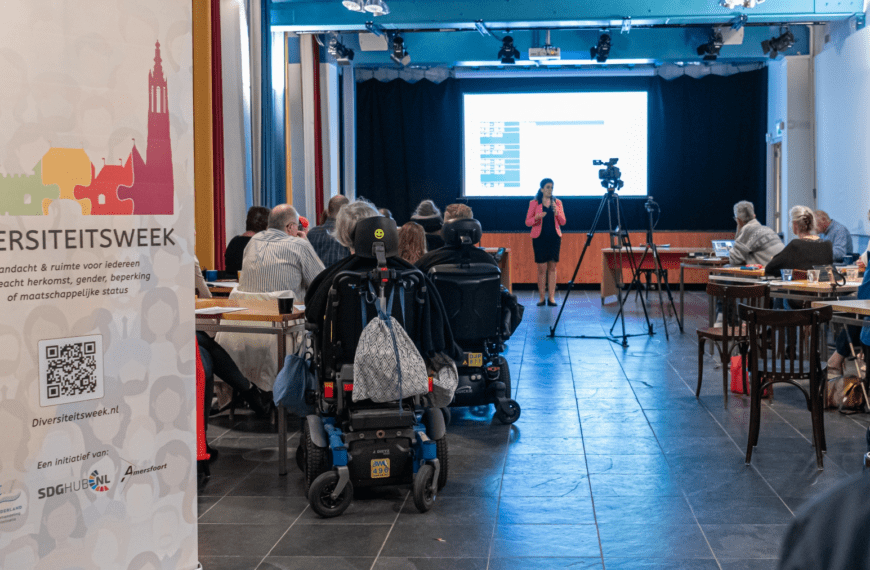 Diversiteitsweek: Toegankelijkheid voor mensen met beperking centraal in debat 'Welkom in Amersfoort'