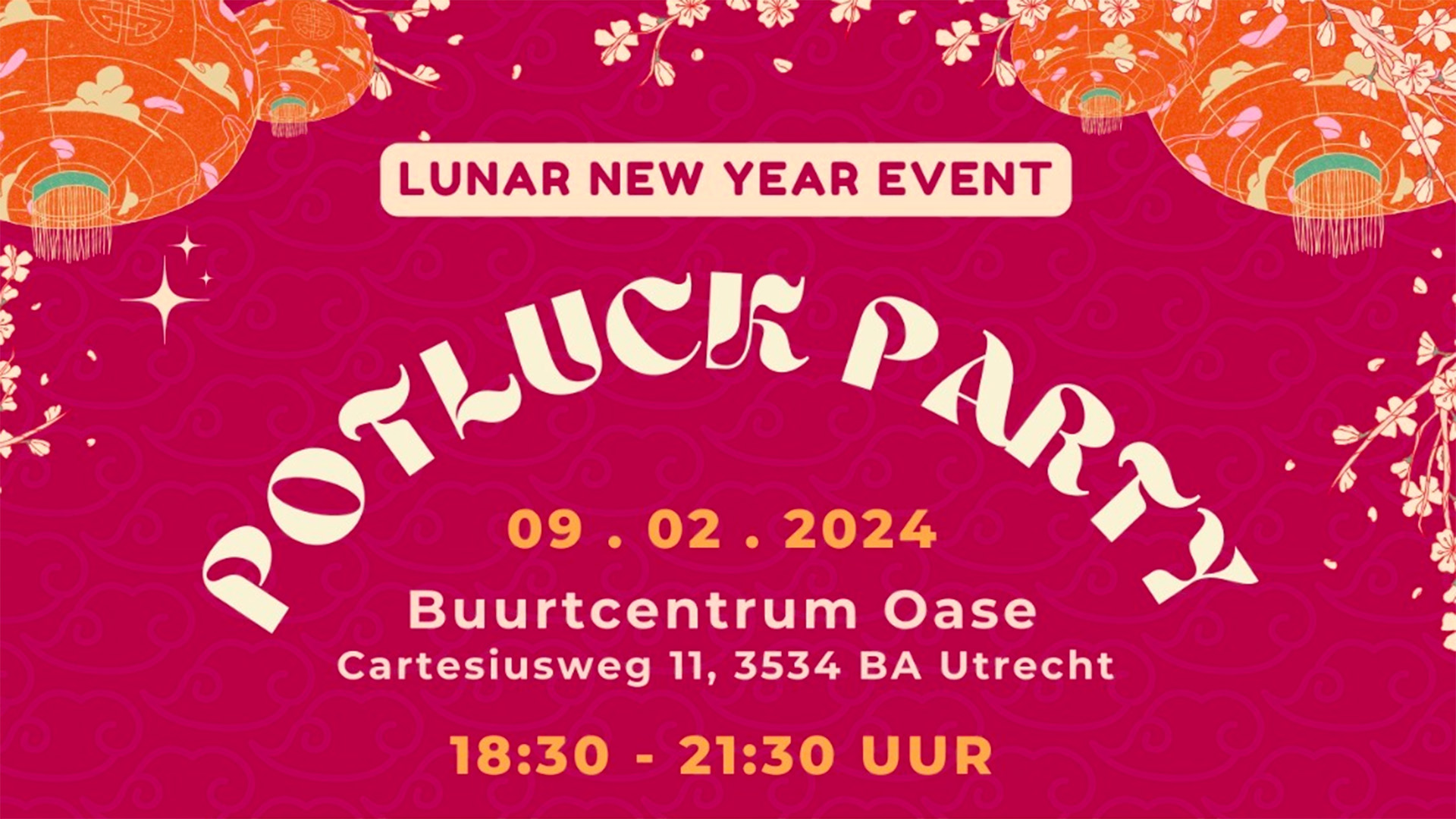 POTLUCKPARTY: LUNAR NEW YEAR EVENT