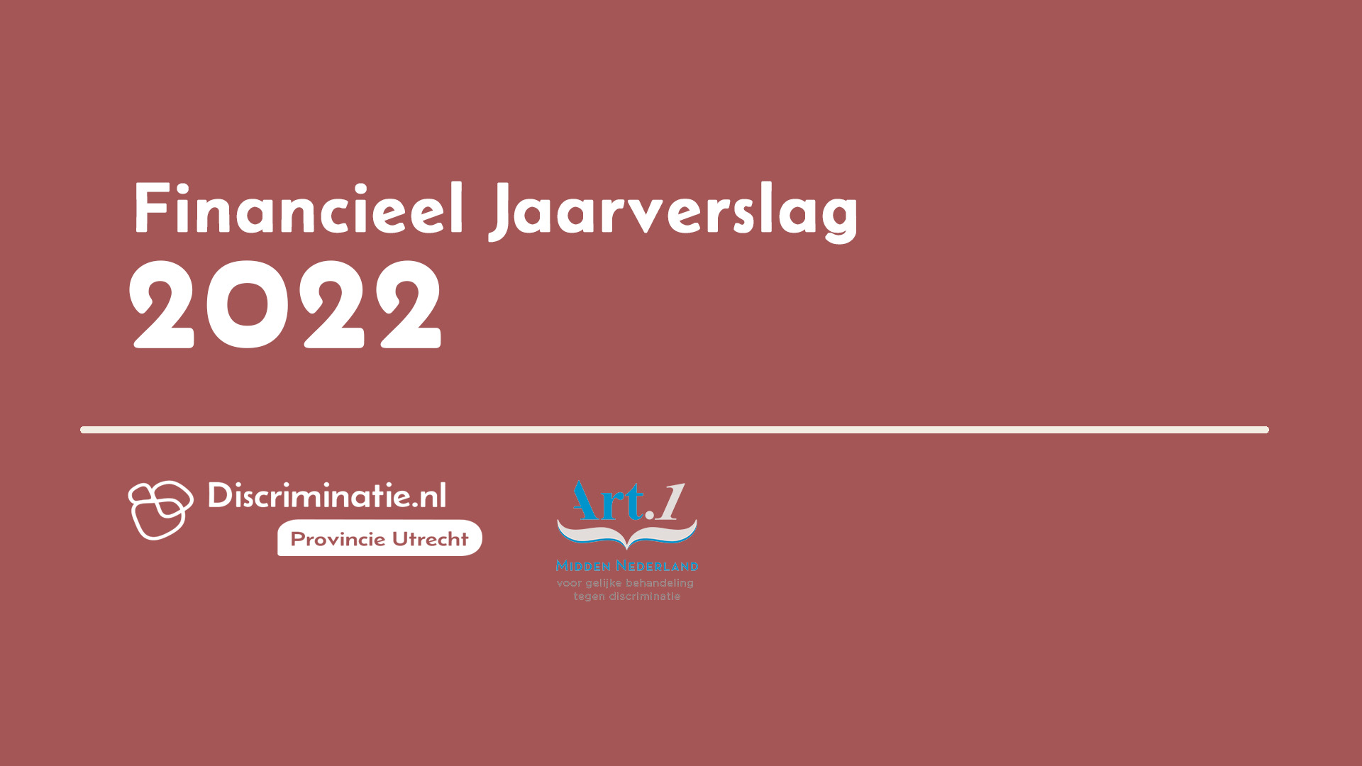 Financieel Jaarverslag 2022